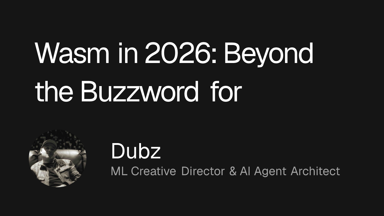Wasm in 2026: Beyond the Buzzword for Frontend Performance